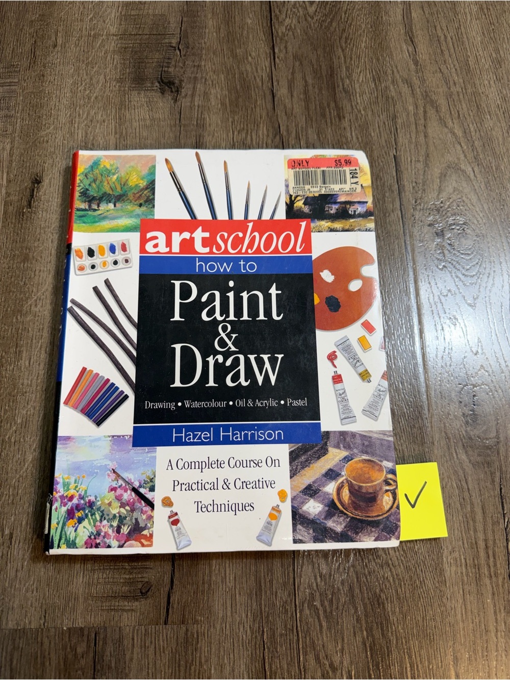 How to Paint & Draw by Hazel Harrison - White/Multicolor Cover